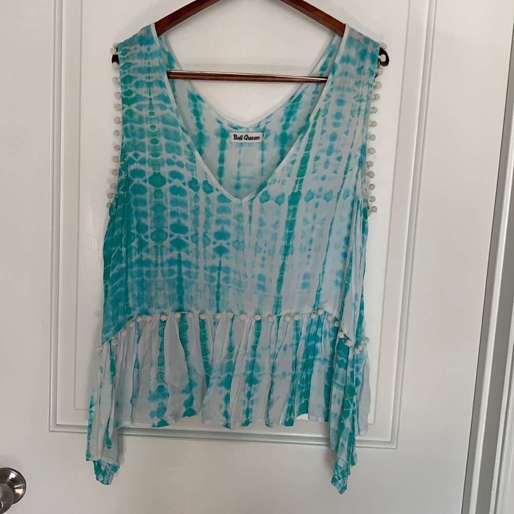 Bali Tie Dye Coverup Top